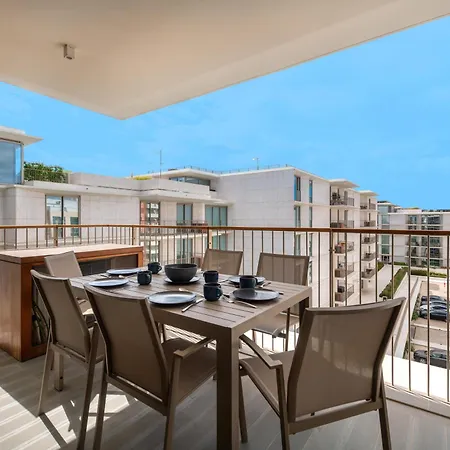 Cond Bayline - Safia - Pool - - - Gym - By Bedzy Armação de Pêra